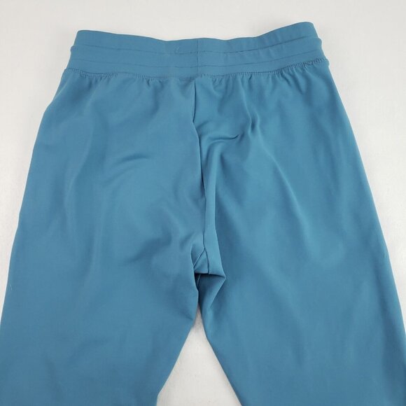 NVGTN Jogger Pant Womens XL Blue Active Nylon Pull On Drawstring Pocket Hi Waist - Picture 4 of 9